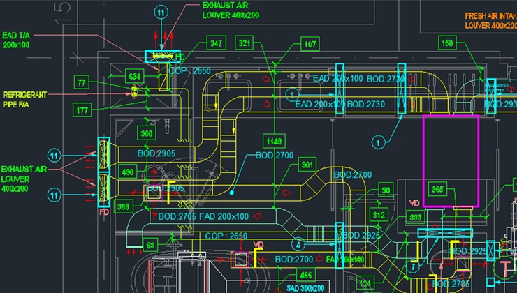 MEP modeling/ Detailing